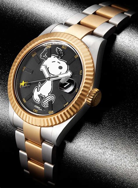 rodnik snoopy rolex watch